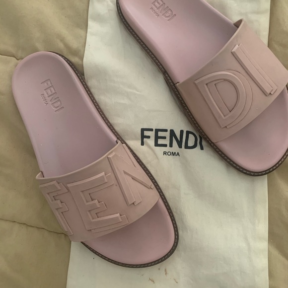 Authentic Fendi Slides - Picture 2 of 4